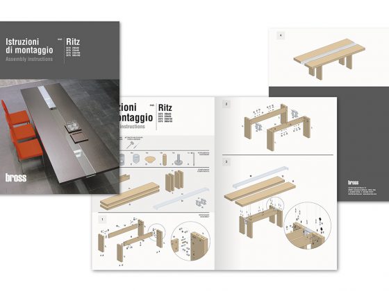 Bross Istruzioni Tavolo Ritz