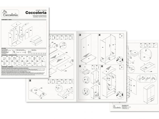 Coccoleria Istruzioni Armadio