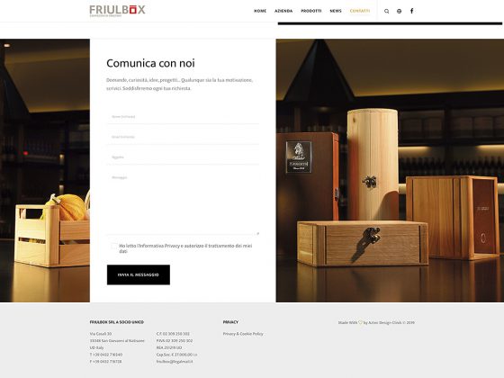 Friulbox Sito Web