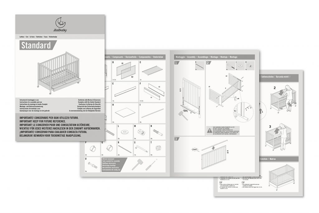 Italbaby Istruzioni Lettino Standard
