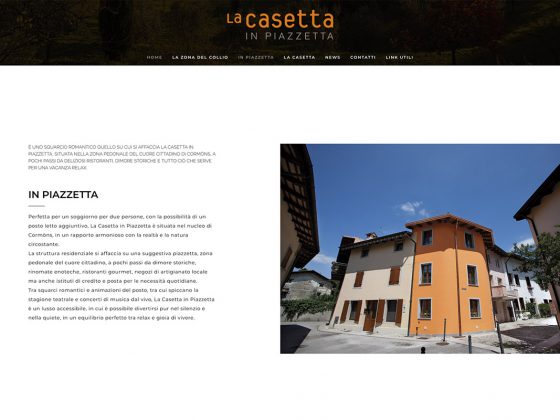 La Casetta in Piazzetta Sito Web