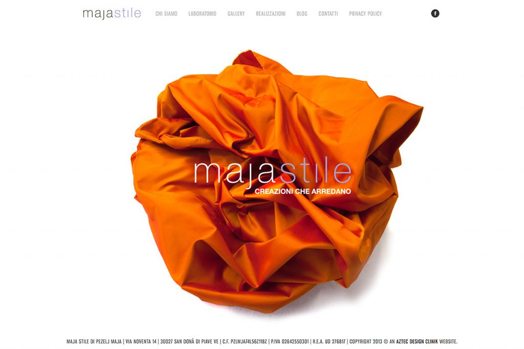 Maja Stile Sito Web