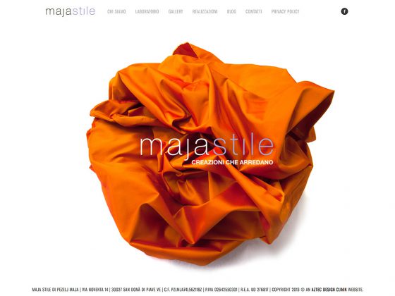 Maja Stile Sito Web