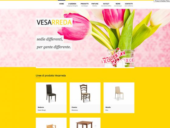 Vesarreda Sito Web